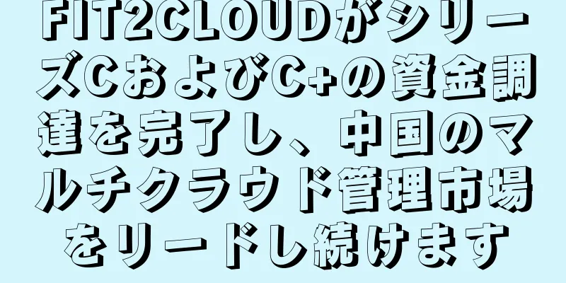 FIT2CLOUDがシリーズCおよびC+の資金調達を完了し、中国のマルチクラウド管理市場をリードし続けます
