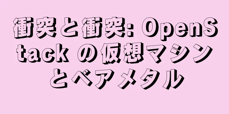 衝突と衝突: OpenStack の仮想マシンとベアメタル
