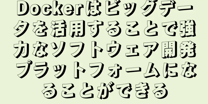 Dockerはビッグデータを活用することで強力なソフトウェア開発プラットフォームになることができる