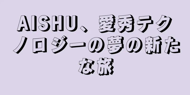 AISHU、愛秀テクノロジーの夢の新たな旅