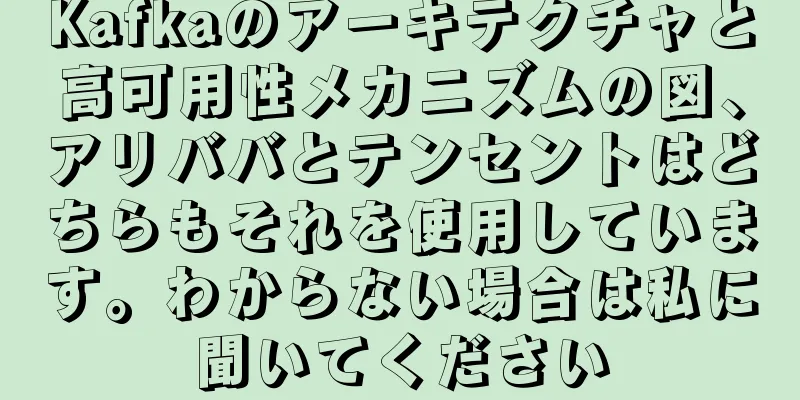 Kafkaのアーキテクチャと高可用性メカニズムの図、アリババとテンセントはどちらもそれを使用しています。わからない場合は私に聞いてください