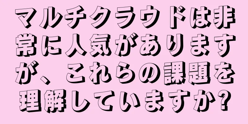 マルチクラウドは非常に人気がありますが、これらの課題を理解していますか?
