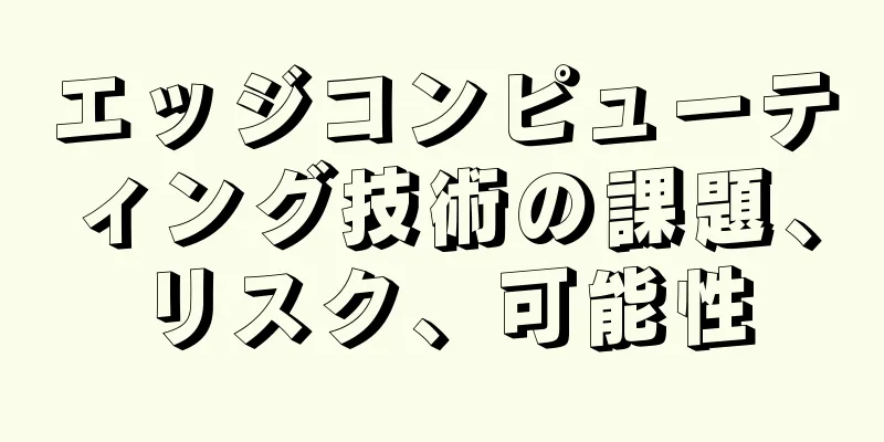 エッジコンピューティング技術の課題、リスク、可能性