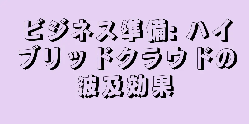 ビジネス準備: ハイブリッドクラウドの波及効果