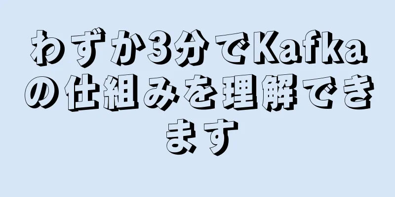わずか3分でKafkaの仕組みを理解できます