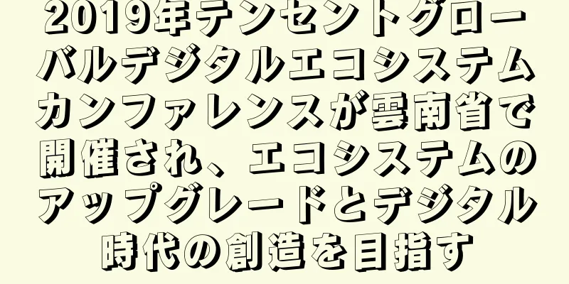 2019年テンセントグローバルデジタルエコシステムカンファレンスが雲南省で開催され、エコシステムのアップグレードとデジタル時代の創造を目指す