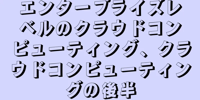 エンタープライズレベルのクラウドコンピューティング、クラウドコンピューティングの後半