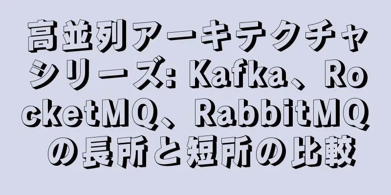 高並列アーキテクチャシリーズ: Kafka、RocketMQ、RabbitMQ の長所と短所の比較