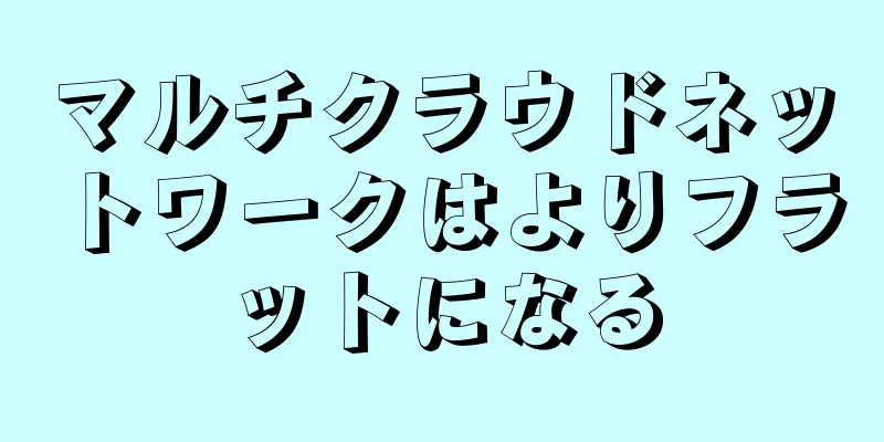 マルチクラウドネットワークはよりフラットになる
