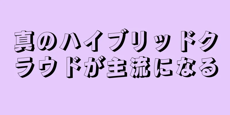 真のハイブリッドクラウドが主流になる