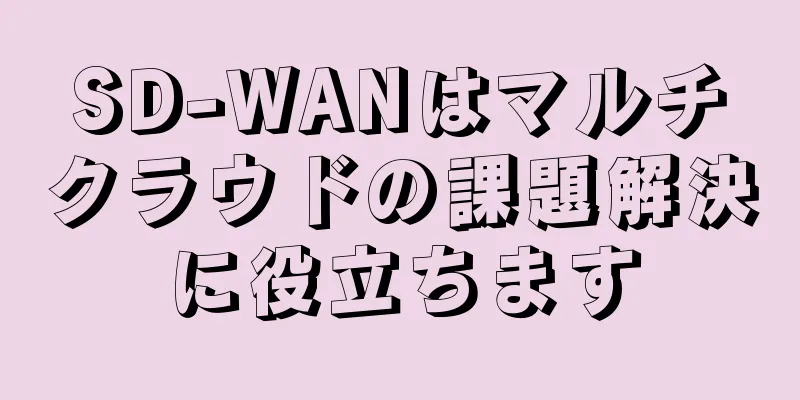 SD-WANはマルチクラウドの課題解決に役立ちます