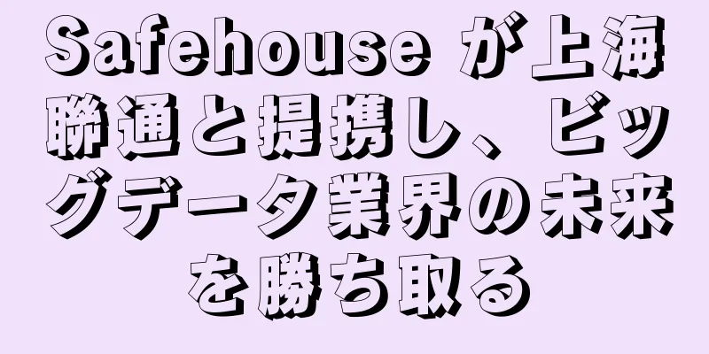 Safehouse が上海聯通と提携し、ビッグデータ業界の未来を勝ち取る