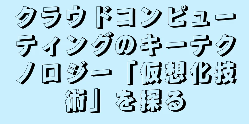 クラウドコンピューティングのキーテクノロジー「仮想化技術」を探る