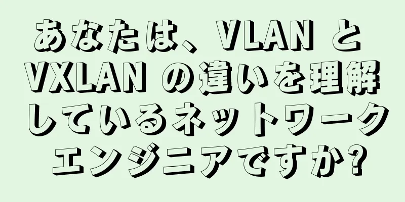 あなたは、VLAN と VXLAN の違いを理解しているネットワーク エンジニアですか?
