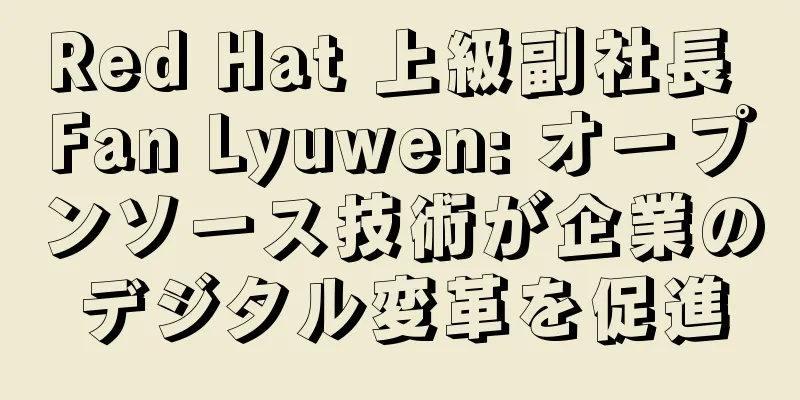 Red Hat 上級副社長 Fan Lyuwen: オープンソース技術が企業のデジタル変革を促進