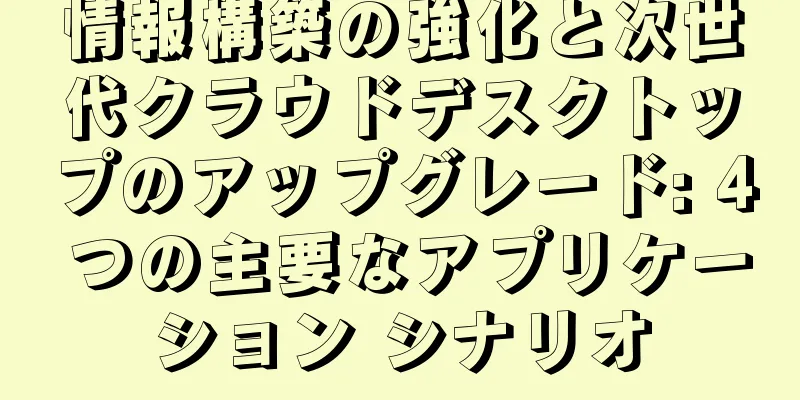情報構築の強化と次世代クラウドデスクトップのアップグレード: 4 つの主要なアプリケーション シナリオ