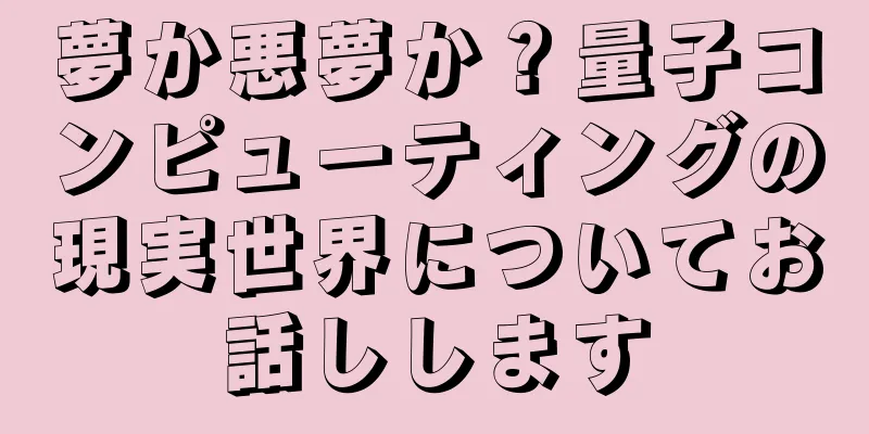 夢か悪夢か？量子コンピューティングの現実世界についてお話しします