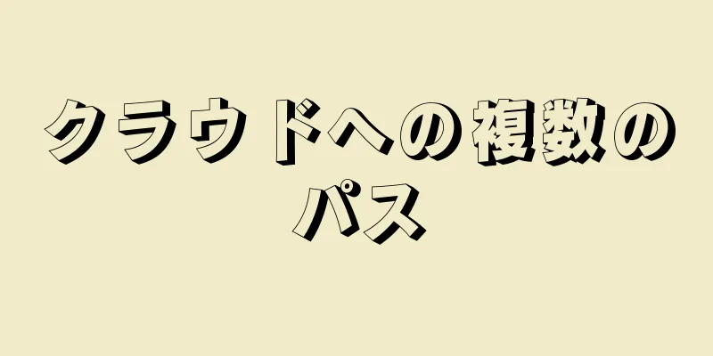 クラウドへの複数のパス