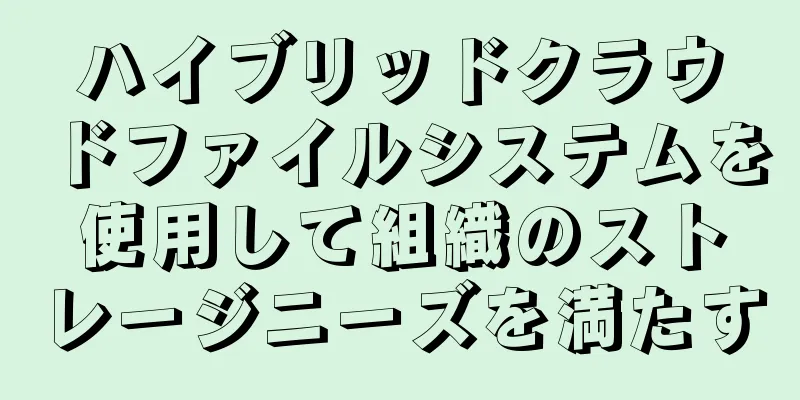 ハイブリッドクラウドファイルシステムを使用して組織のストレージニーズを満たす