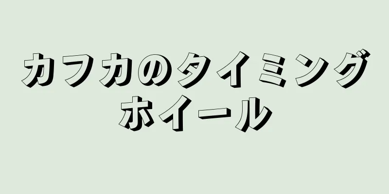 カフカのタイミングホイール