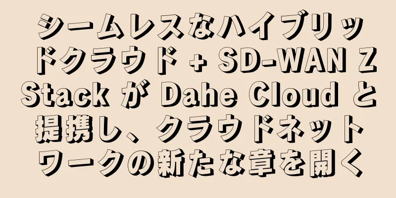 シームレスなハイブリッドクラウド + SD-WAN ZStack が Dahe Cloud と提携し、クラウドネットワークの新たな章を開く