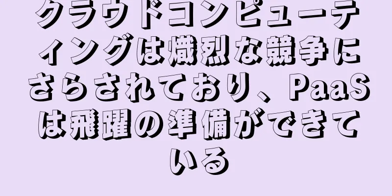 クラウドコンピューティングは熾烈な競争にさらされており、PaaSは飛躍の準備ができている