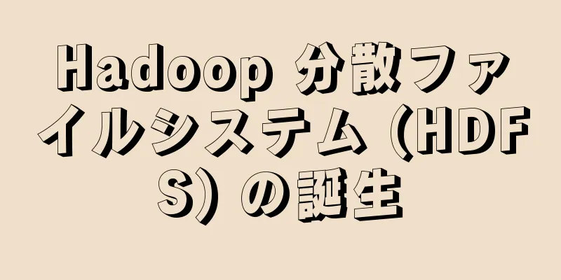 Hadoop 分散ファイルシステム (HDFS) の誕生