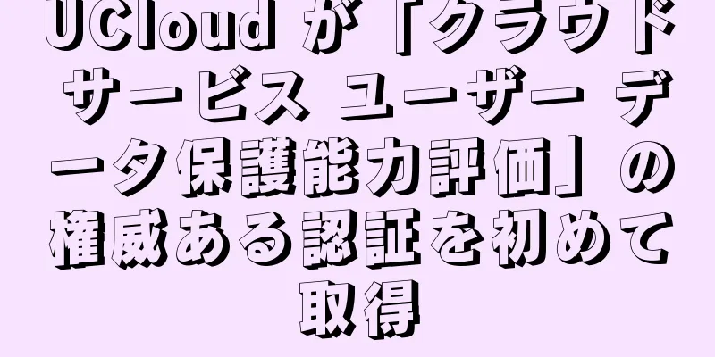 UCloud が「クラウド サービス ユーザー データ保護能力評価」の権威ある認証を初めて取得
