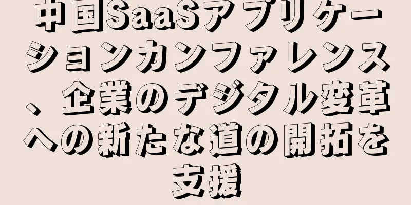 中国SaaSアプリケーションカンファレンス、企業のデジタル変革への新たな道の開拓を支援