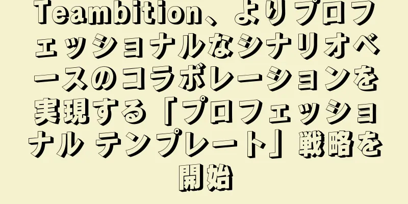 Teambition、よりプロフェッショナルなシナリオベースのコラボレーションを実現する「プロフェッショナル テンプレート」戦略を開始