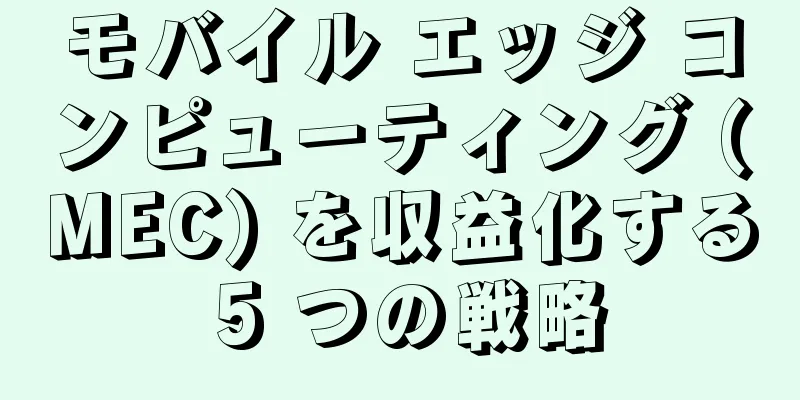 モバイル エッジ コンピューティング (MEC) を収益化する 5 つの戦略