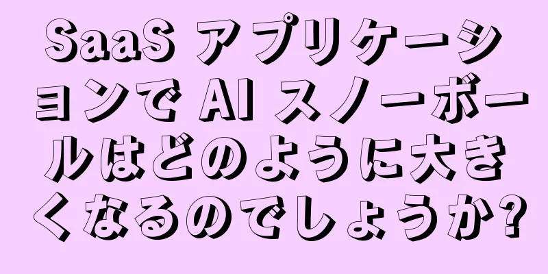 SaaS アプリケーションで AI スノーボールはどのように大きくなるのでしょうか?