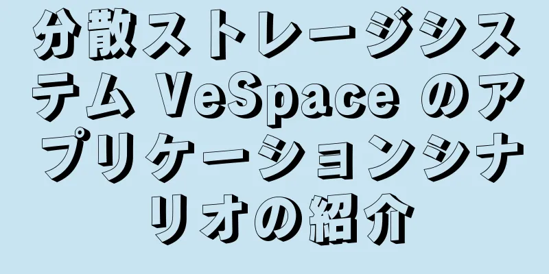 分散ストレージシステム VeSpace のアプリケーションシナリオの紹介