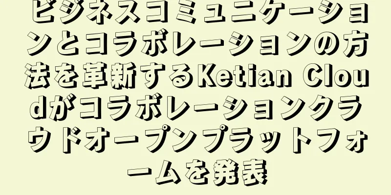 ビジネスコミュニケーションとコラボレーションの方法を革新するKetian Cloudがコラボレーションクラウドオープンプラットフォームを発表