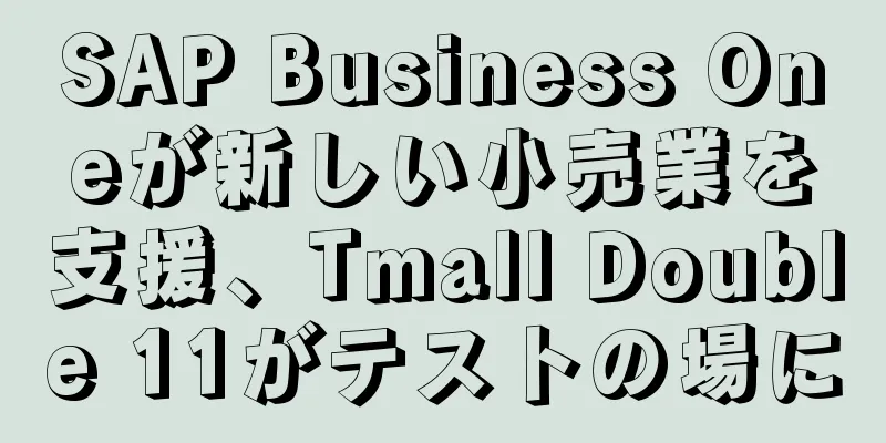 SAP Business Oneが新しい小売業を支援、Tmall Double 11がテストの場に