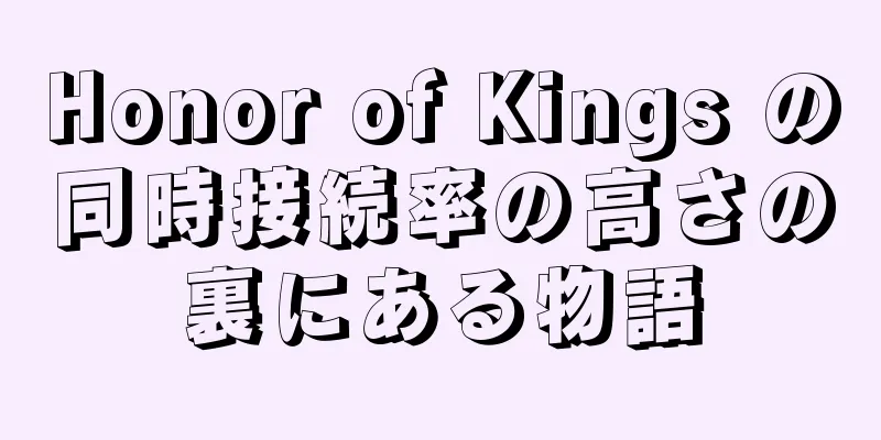 Honor of Kings の同時接続率の高さの裏にある物語