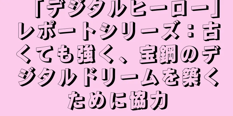 「デジタルヒーロー」レポートシリーズ：古くても強く、宝鋼のデジタルドリームを築くために協力
