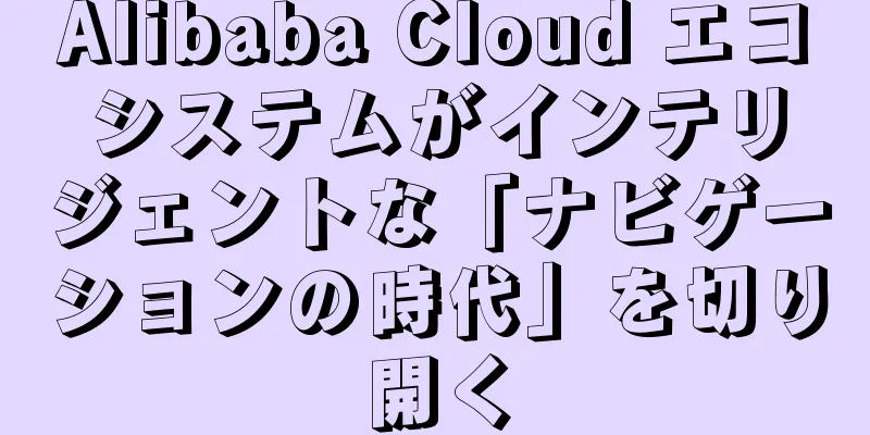 Alibaba Cloud エコシステムがインテリジェントな「ナビゲーションの時代」を切り開く