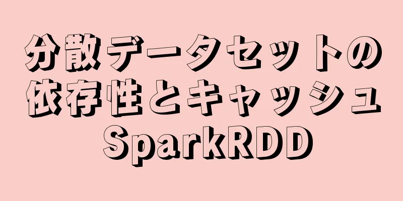 分散データセットの依存性とキャッシュ SparkRDD