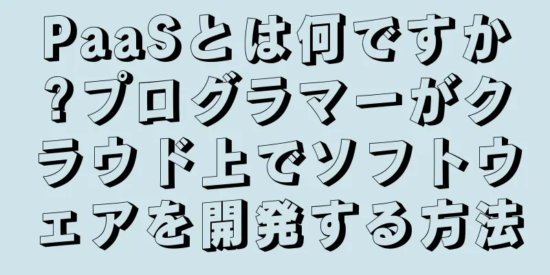 PaaSとは何ですか?プログラマーがクラウド上でソフトウェアを開発する方法