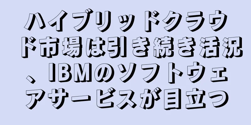 ハイブリッドクラウド市場は引き続き活況、IBMのソフトウェアサービスが目立つ