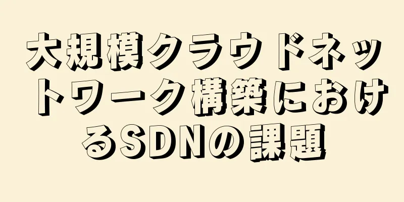 大規模クラウドネットワーク構築におけるSDNの課題