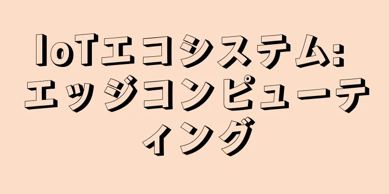 IoTエコシステム: エッジコンピューティング