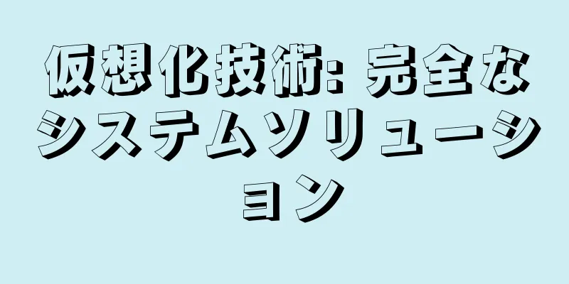 仮想化技術: 完全なシステムソリューション