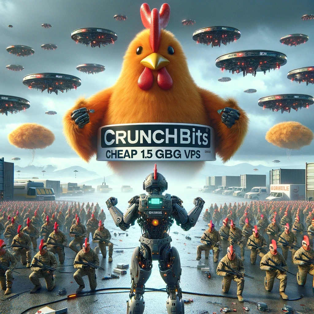 免费VPS、T恤、连帽衫和枪支！Crunchbits正在大放送海量周边！