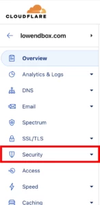 Cloudflare 白名单