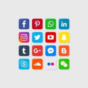 让我们交叉整合各自的社交媒体资源！