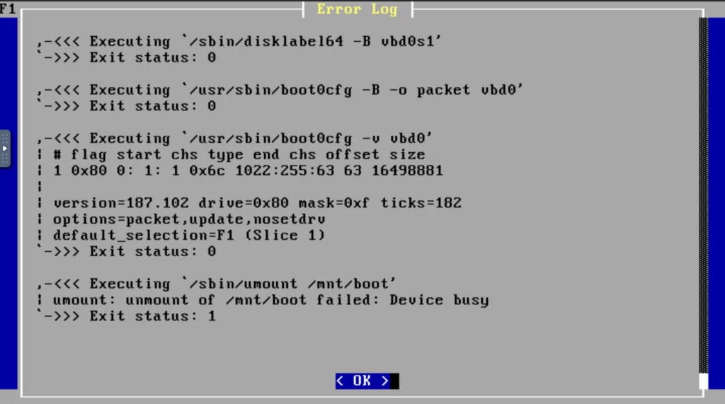 DragonFlyBSD 查看日志