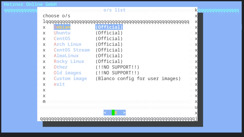提供 Debian 的安装镜像