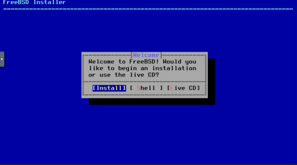 FreeBSD 启动
